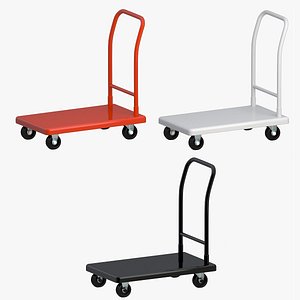 Flat Bed Self Assembly Platform Trolley Bundle 01