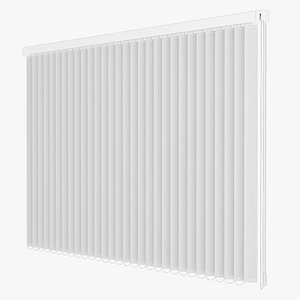 Vertical Window Blind 3D model