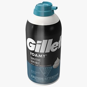 Shaving Cream Gillette Can