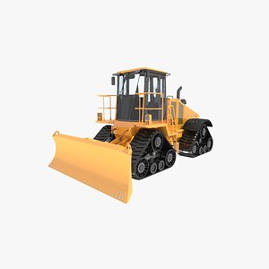 speed bulldozer crawler construction 3d 3ds