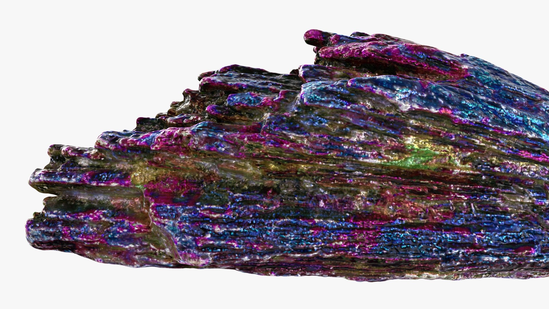 3D Rainbow Titanium Aura 03 Model - TurboSquid 2356038