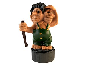 max ceramic troll toy