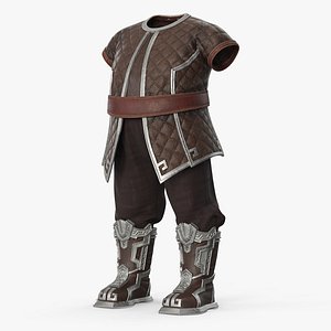 3D Dwarven Clothes model