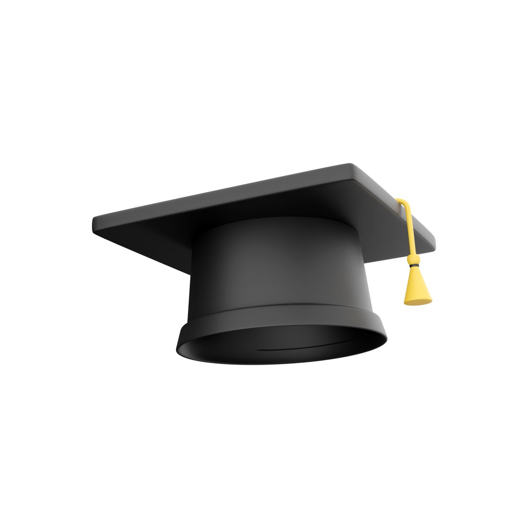 3d Graduation Cap 3D Model - TurboSquid 2013809