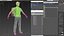 Food Delivery Man T Pose