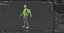 Food Delivery Man T Pose