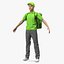 Food Delivery Man T Pose
