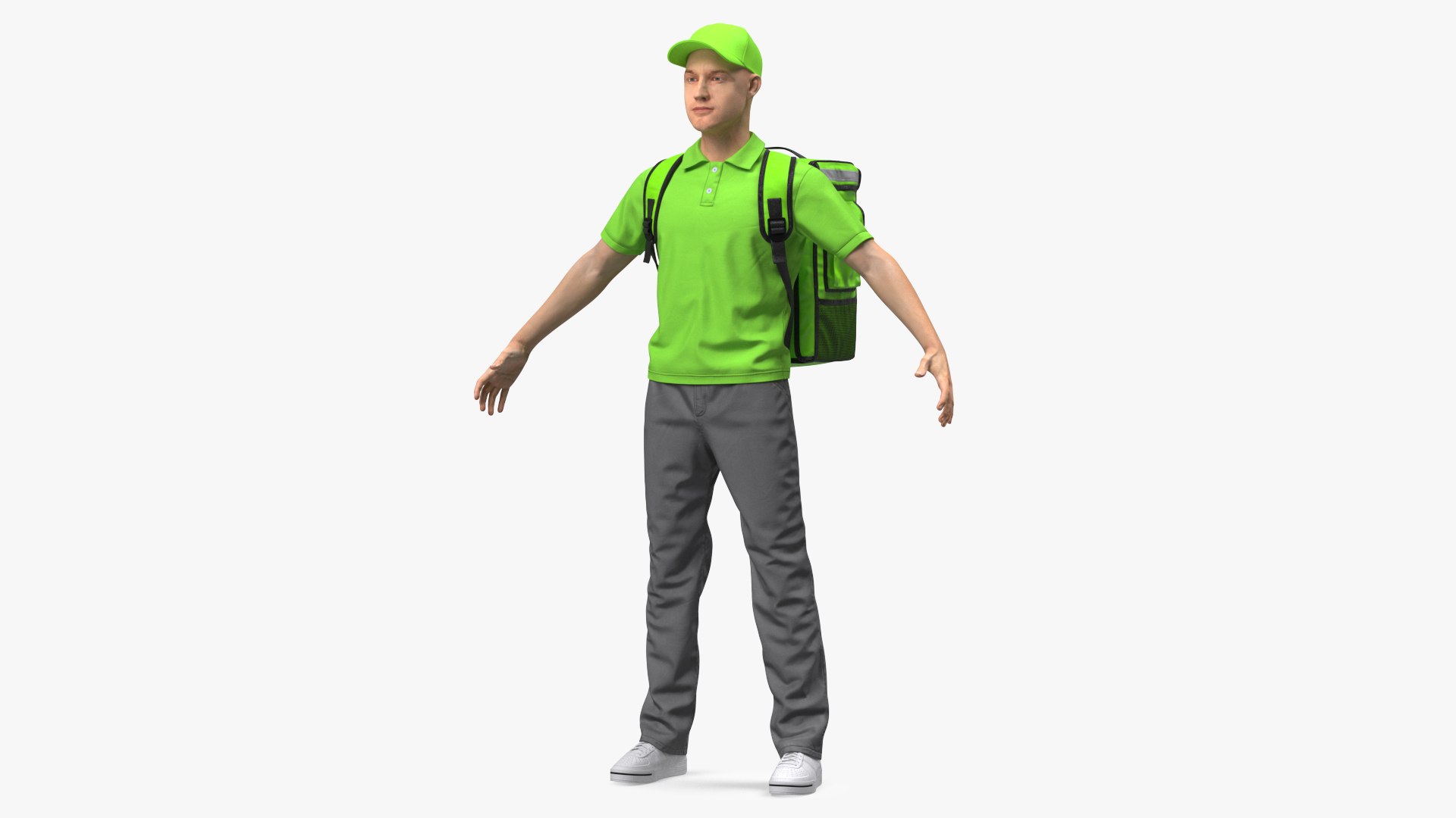 3D Food Delivery Man T Pose https://p.turbosquid.com/ts-thumb/tc/gbWexH/y3/fooddeliverymantpose3dmodel001/jpg/1637907235/1920x1080/fit_q87/5a7bc55728df329a677fee4abed4500acb5797bf/fooddeliverymantpose3dmodel001.jpg