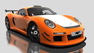 RUF CTR3 Club Sport 3D model