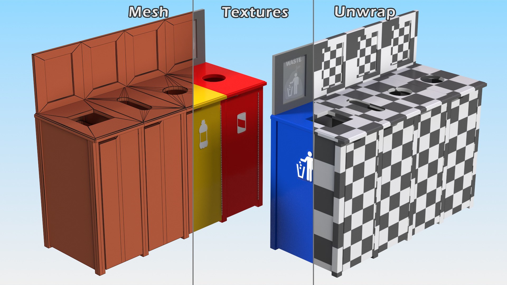 3D model Sort Recycling Bins Collection 2 https://p.turbosquid.com/ts-thumb/tc/pMuiYo/Mr/sortrecyclingbinscollection23dsmodel021/jpg/1710531393/1920x1080/fit_q87/8e08d0b4fde0ff1121fa2dbbd974f9b48ed79192/sortrecyclingbinscollection23dsmodel021.jpg