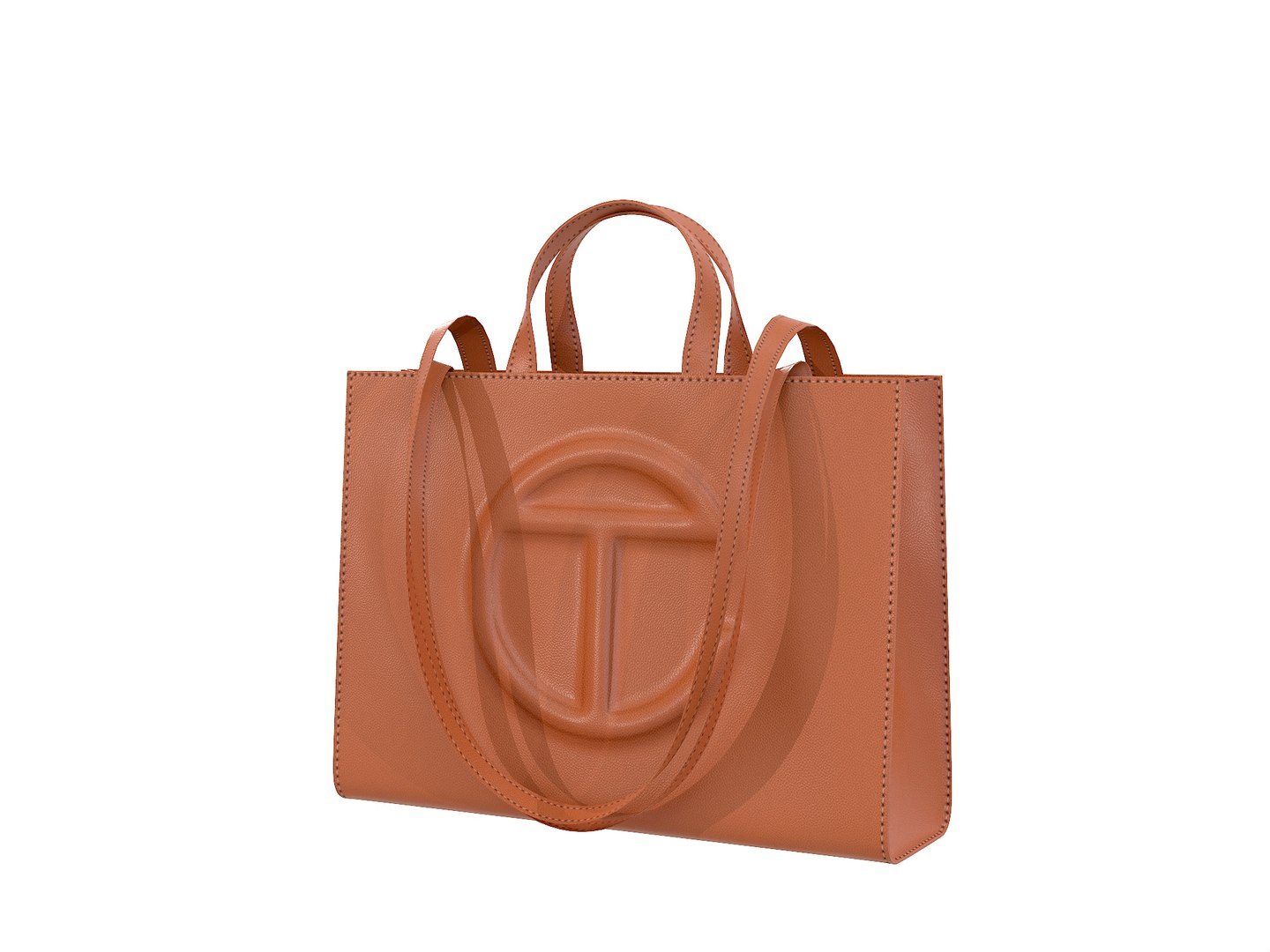 Designer bag with tc logo clearance