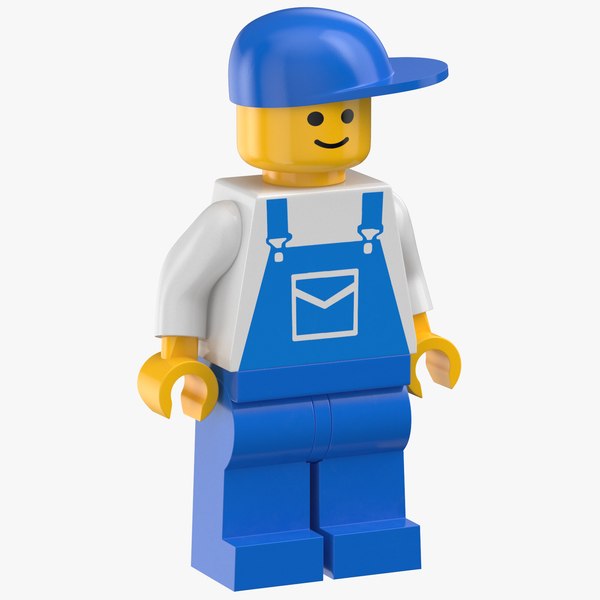 Lego man mechanic 3D model - TurboSquid 1344342
