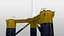 Windturbine offshore 2 mit Ankern