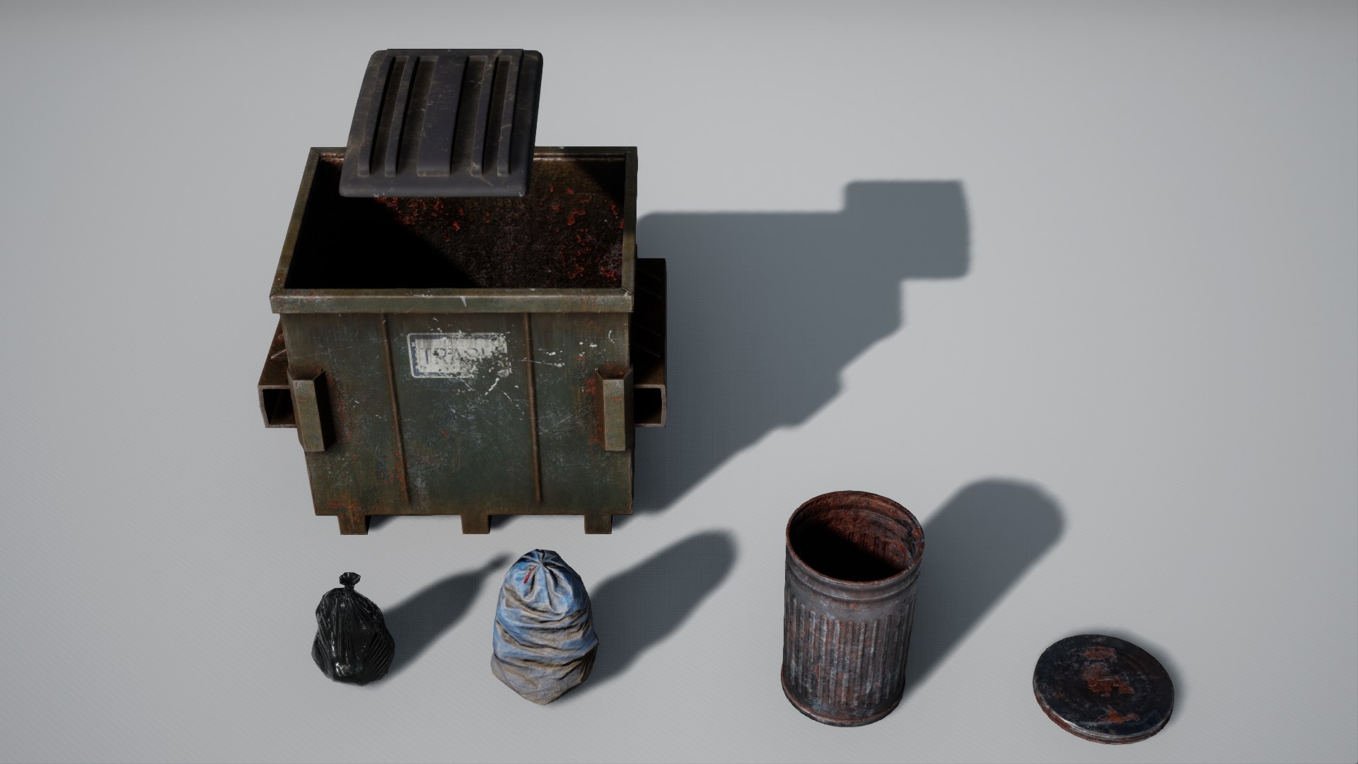 3D Model Pack Trash - TurboSquid 1293490