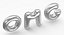 Ballon Aluminium Mots OMG Argent