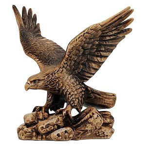 3D Eagle Sculpture