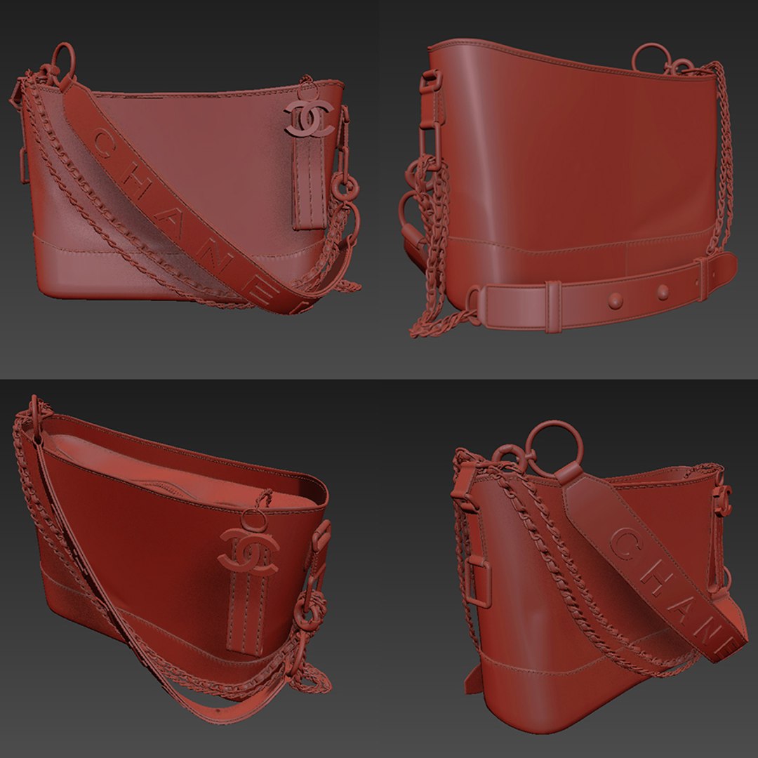 3D gabrielle small hobo bag - TurboSquid 1423848