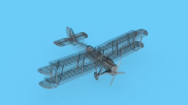 3D model Airco DH-4 V05 Mail Plane - TurboSquid 1750275