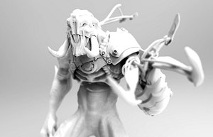 3d model print ready creature