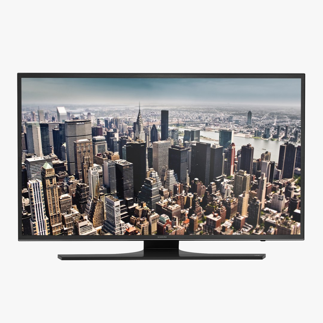 Samsung 4K UHD JU6500 Series Smart TV 65 inch 3D model preview