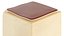 Tambor de cajón de cuerdas tradicional con almohadilla de asiento