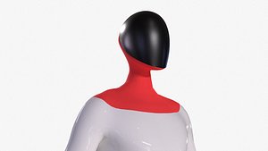 Male Humanoid Bot Neutral Pose 3D