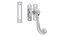 Black Window Sash Door Lock 3D