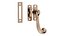 Black Window Sash Door Lock 3D
