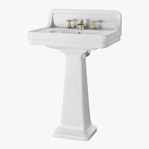 3D Waterworks Alden on pedestal