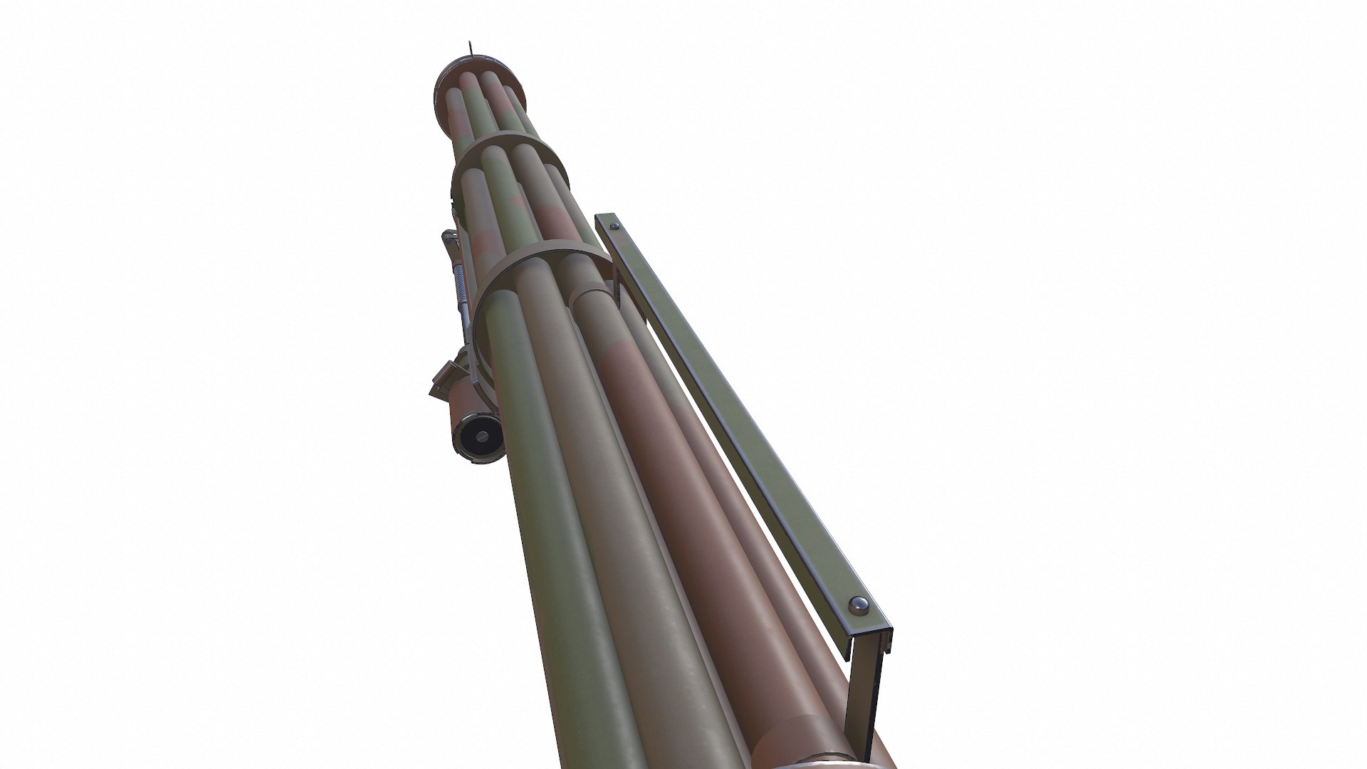 Fliegerfaust B Luftfaust Anti Tank Rocket Launcher Low-poly PBR 3D ...