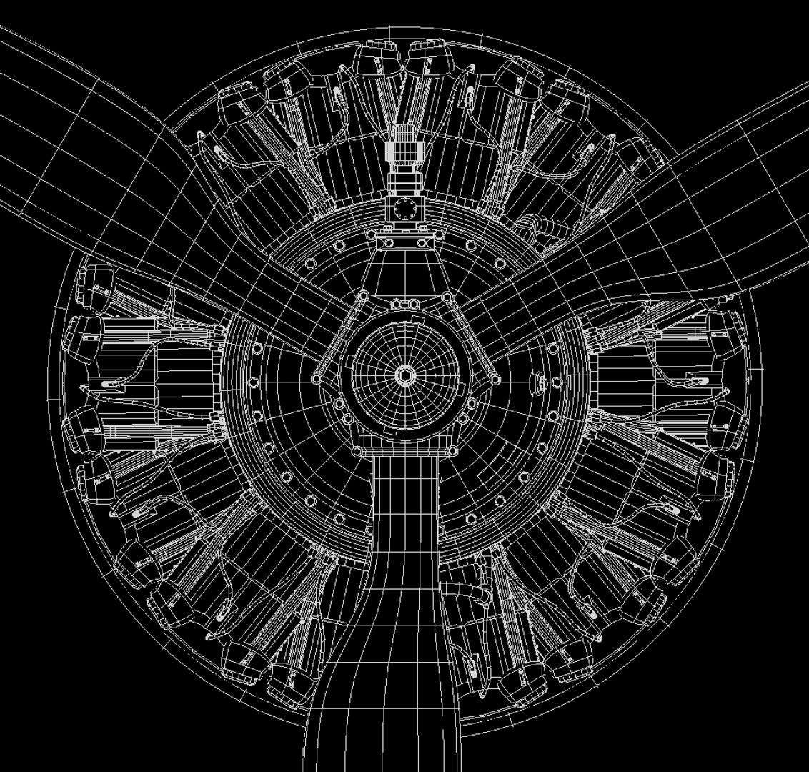 3d model of aircraft radial engine https://p.turbosquid.com/ts-thumb/td/eRepqC/IImnFU3n/wireframefront2/jpg/1195231180/1920x1080/fit_q87/5fa5bbf0d5ad20386da47a94530241cabead549f/wireframefront2.jpg