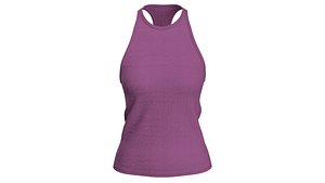 Sleeveless Tank Top 3D Mode