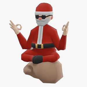 SANTA CLAUS CHRISTMAS CHARACTER model