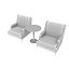 Sillón y mesa