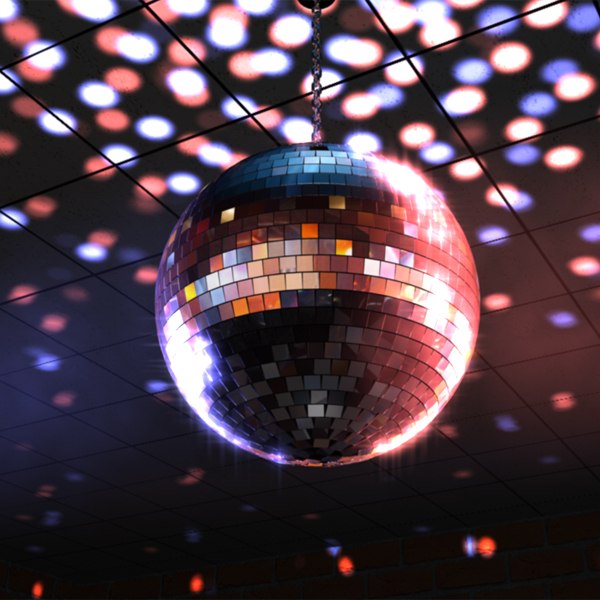 Mirrorball Spiegelkugel C4d