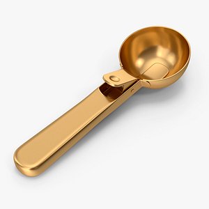Golden Ice Cream Scoop