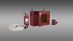 extinguishing media 3D model