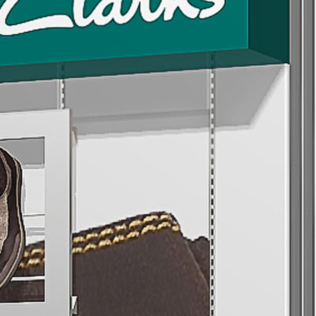Racks Shop Clarks 3d Model