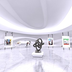 Futuristic Art Gallery 8