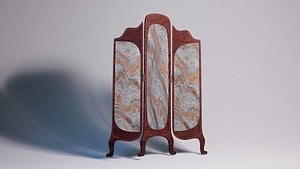 3D room divider