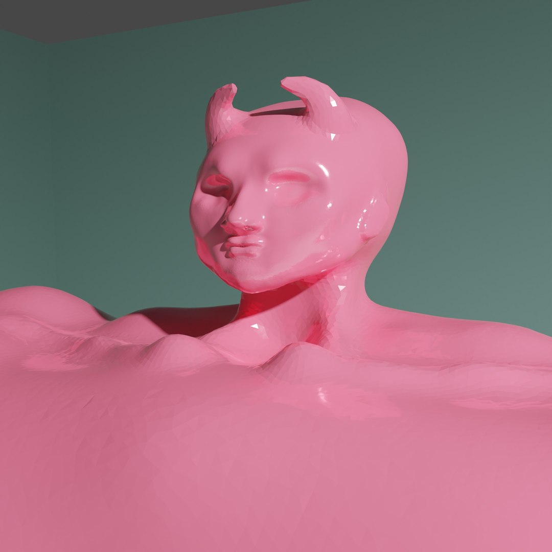 Monster With A Human Head 3D Model - TurboSquid 2210364