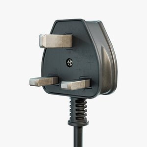 Electrical Plug Type G 3D model