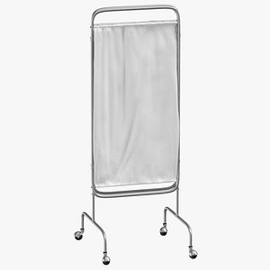 Hospital Privacy Screen Folded