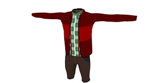 Man Clothing 3D model