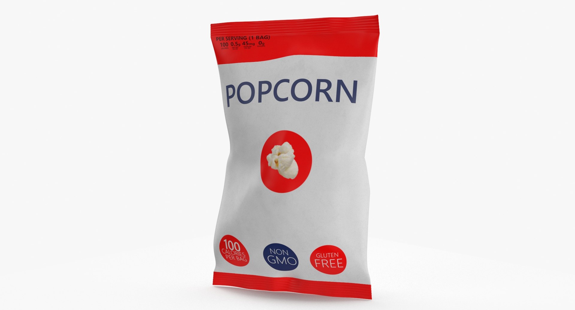 3D Bag of Popcorn 03 Blank and Generic Color Label(1) - TurboSquid 2038189