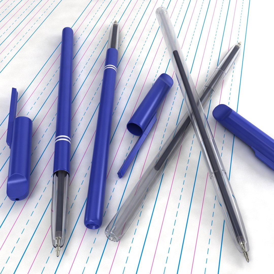 3d Model Of Reynolds Pen - Main Image