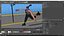 Cartoon Schwester Cartoon Tante Cartoon Frau Marionette Frau Skater Rollschuhlaufen Cartoon Szene werben
