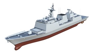 Yi Sun-sin-class Low-Poly