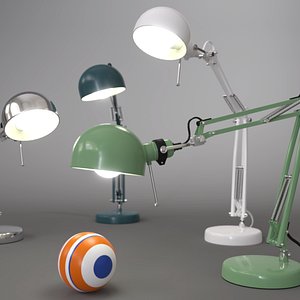 Ikea Forso Desk Lamp Chrome