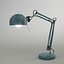 Lampada da scrivania Ikea Forso cromata